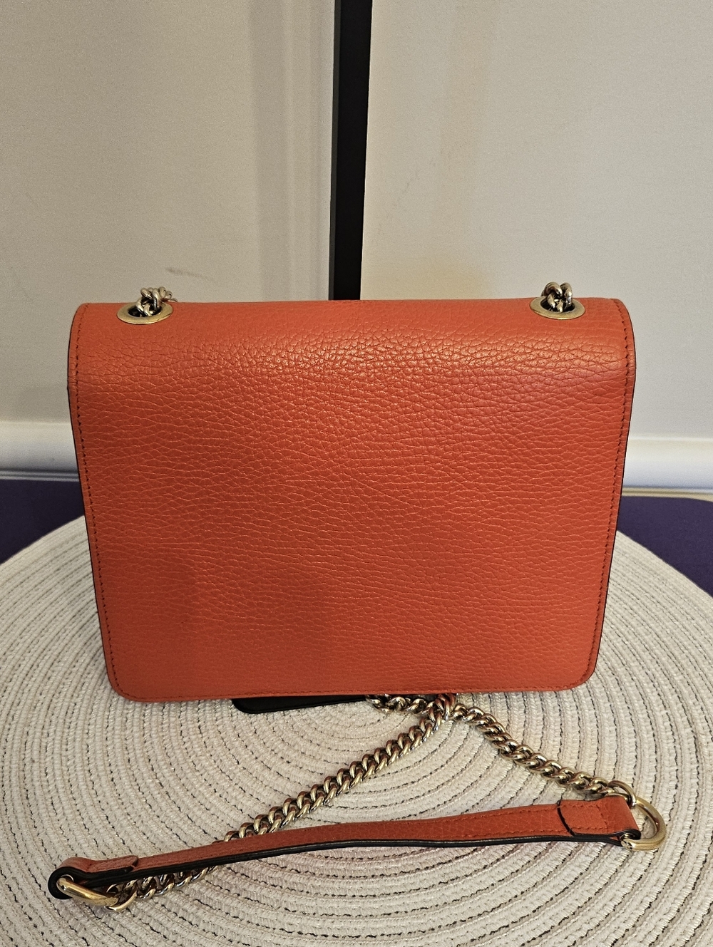 Gucci Interlocking G Dollar Calf Bag - Sun Orange - Picture 2 of 13